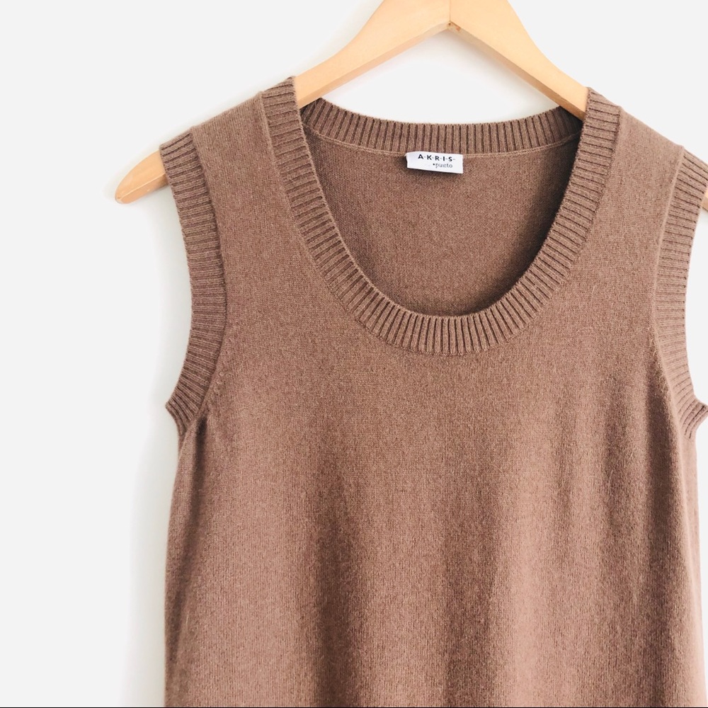 Akris Punto Cashmere Blend Tank - Picture 2 of 7